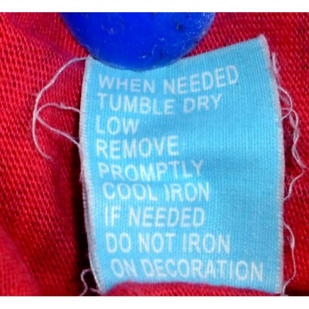 Christmas Graphic Red Snowflake Print Top Fresh Women 2X Fresh Cotton/Polyester - Picture 8 of 8